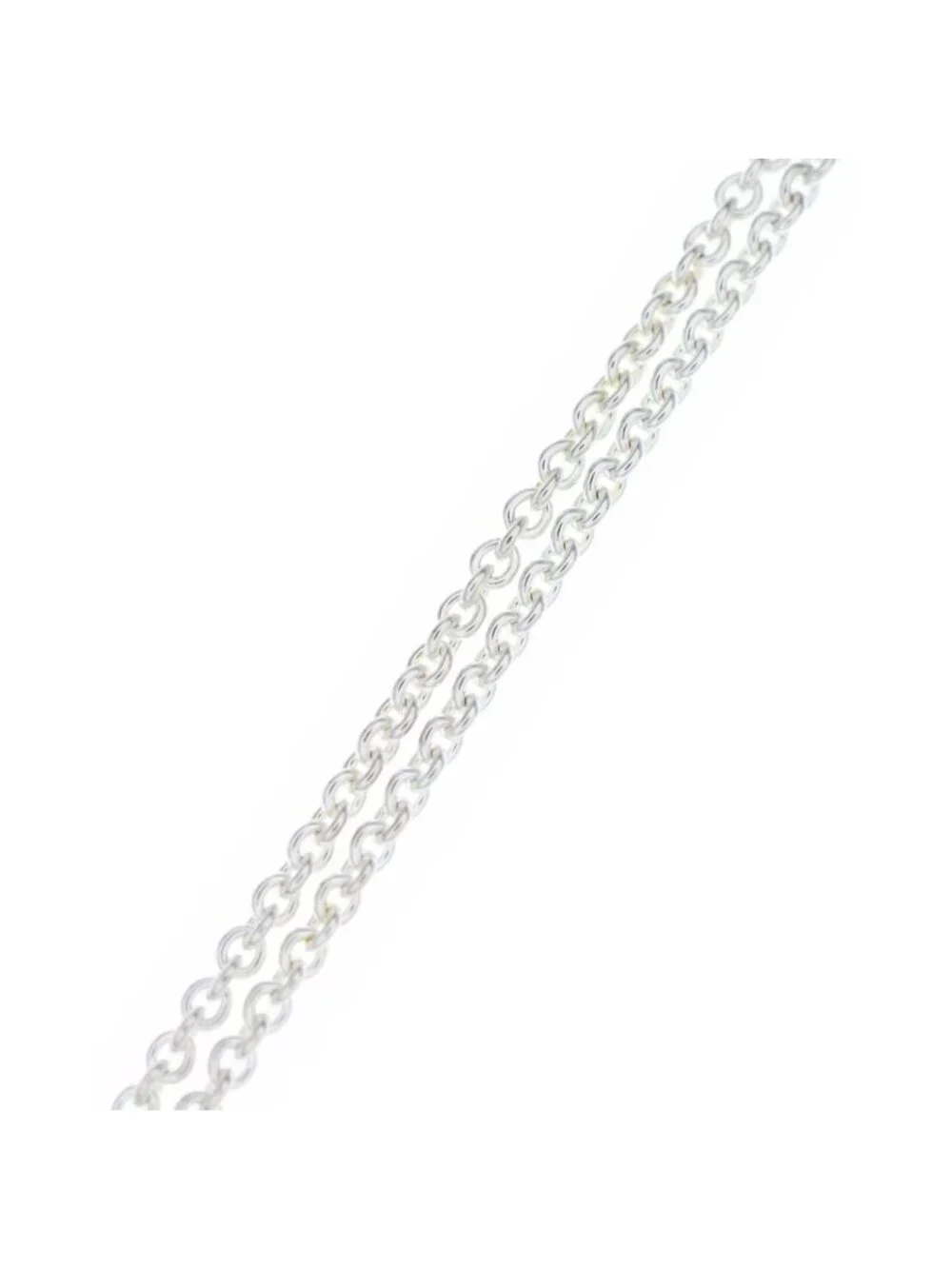 Hermes Amulet Kelly Pendant Chain Necklace Silver